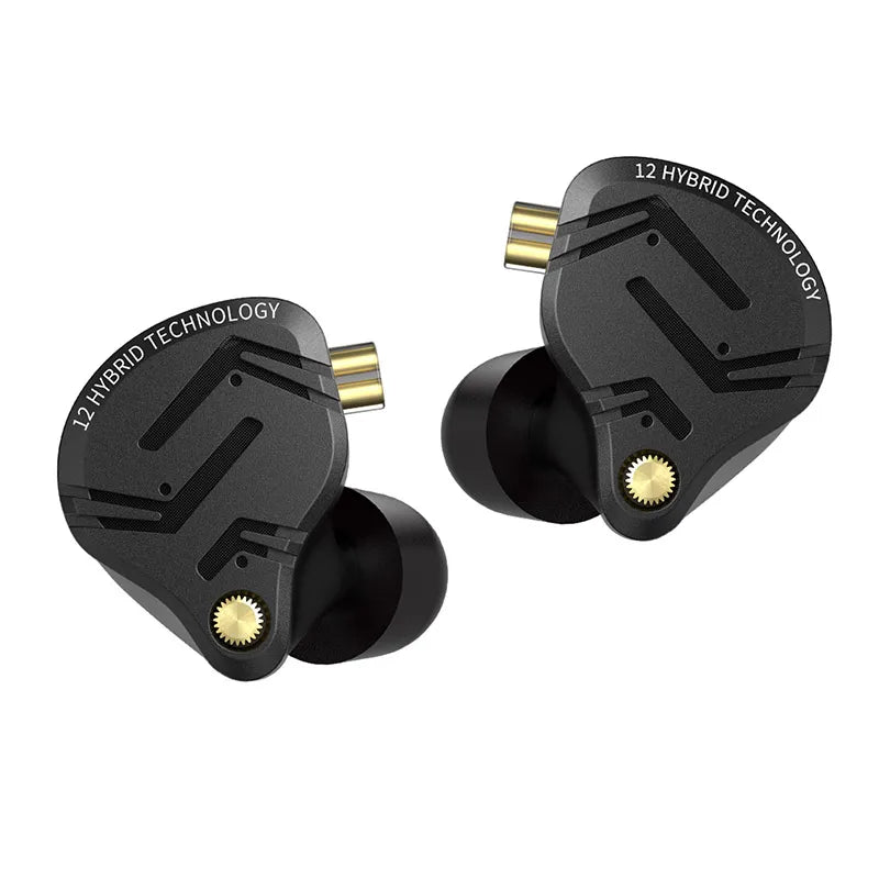 KZ ZS12 PRO X Metal Earphones Driver Hibrido, Audio Personalizables y Sonido Profecional
