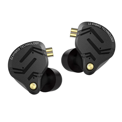 KZ ZS12 PRO X Metal Earphones Driver Hibrido, Audio Personalizables y Sonido Profecional