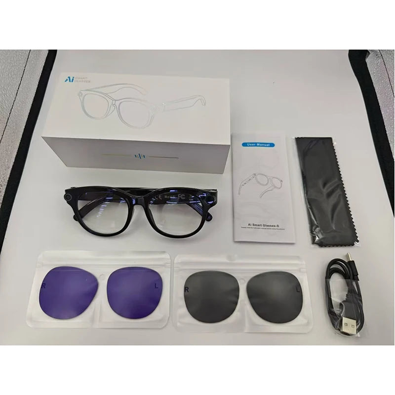 Lentes Inteligentes - Camara HD y Audio Bluetooth
