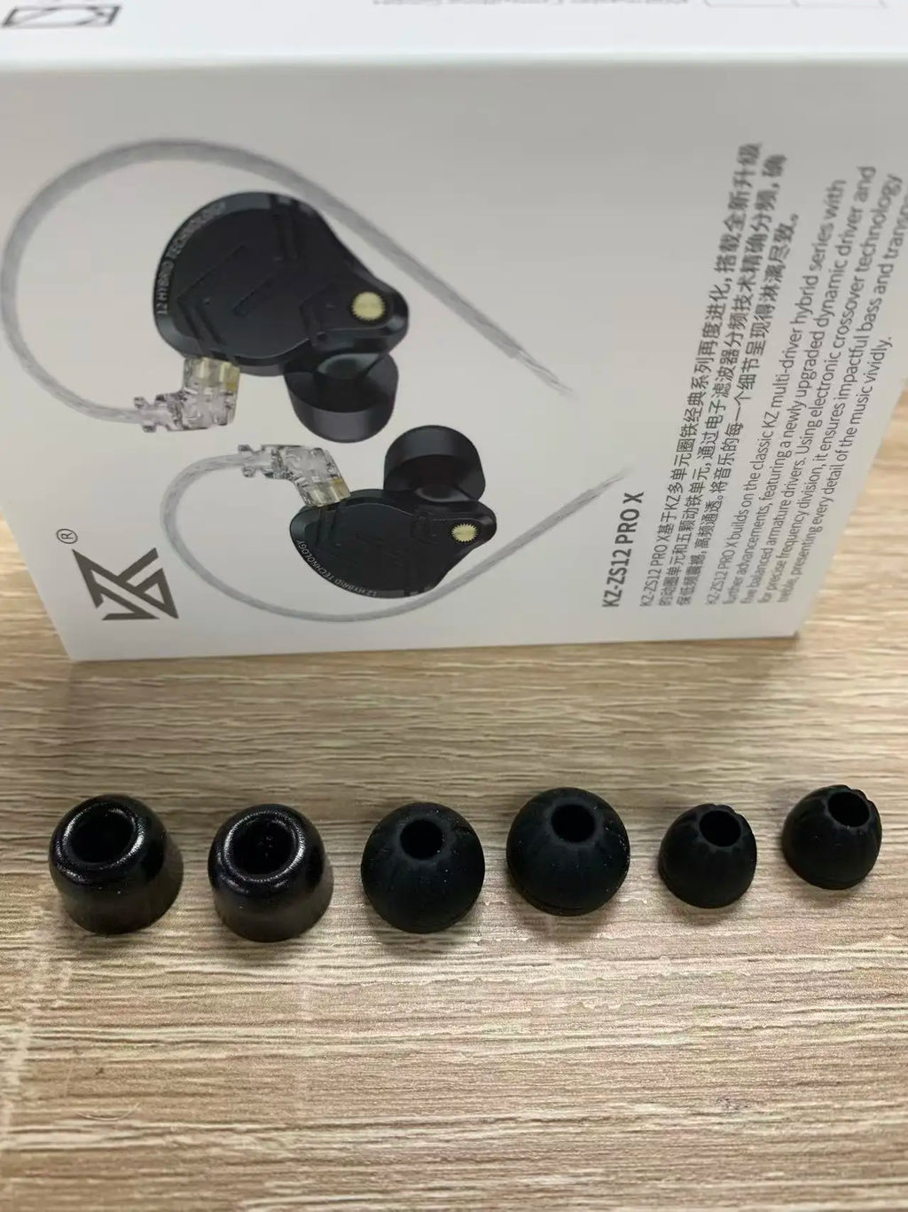 KZ ZS12 PRO X Metal Earphones Driver Hibrido, Audio Personalizables y Sonido Profecional